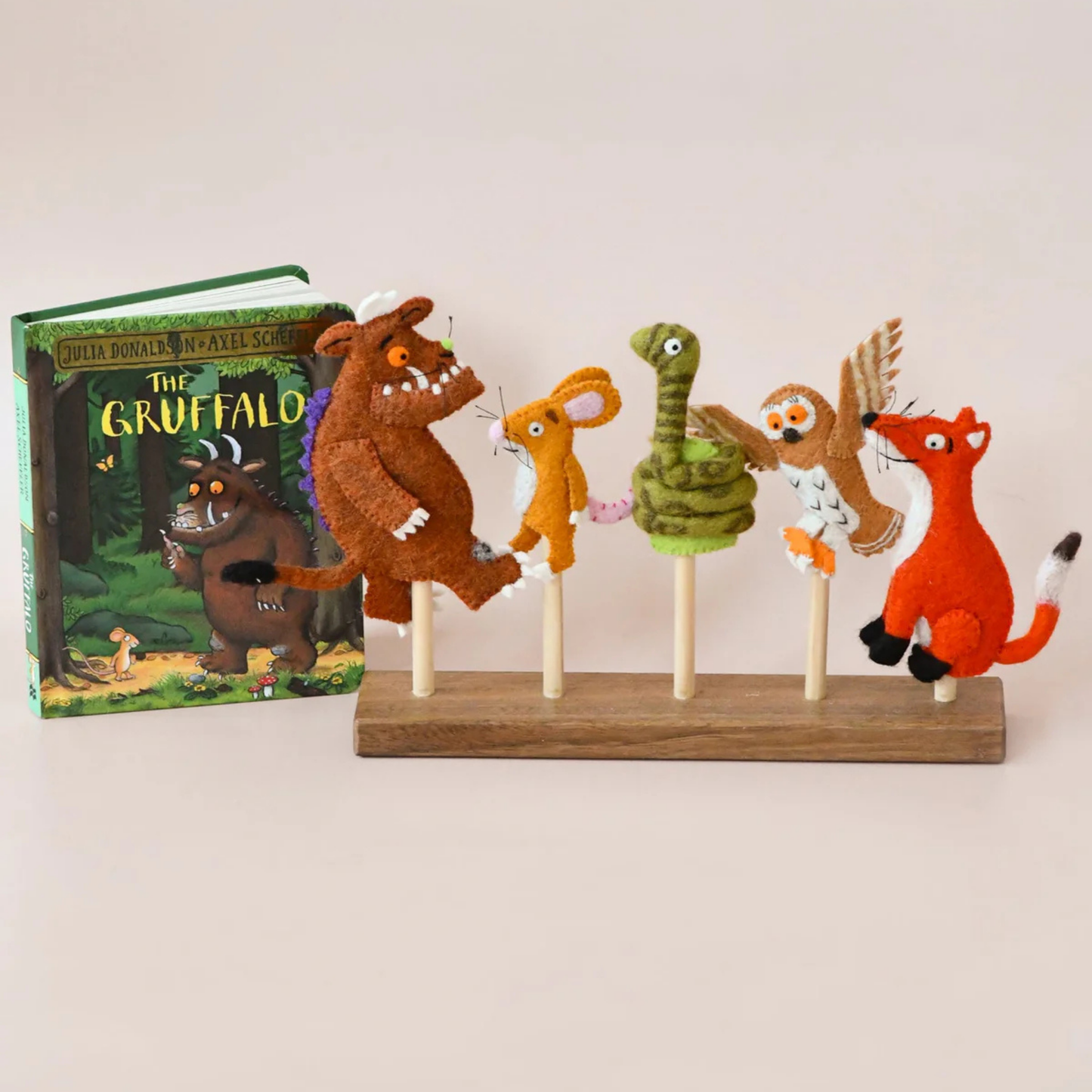 Tara Treasures | 古飛樂(The Gruffalo)手指偶組