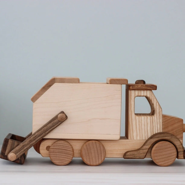 DKwoodentoysUA | 車車木玩-傾倒車