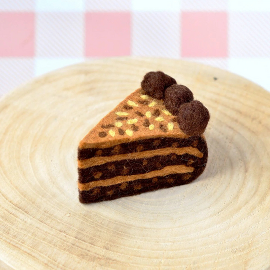 Tara Treasure | 羊毛氈手工玩具-德式巧克力蛋糕