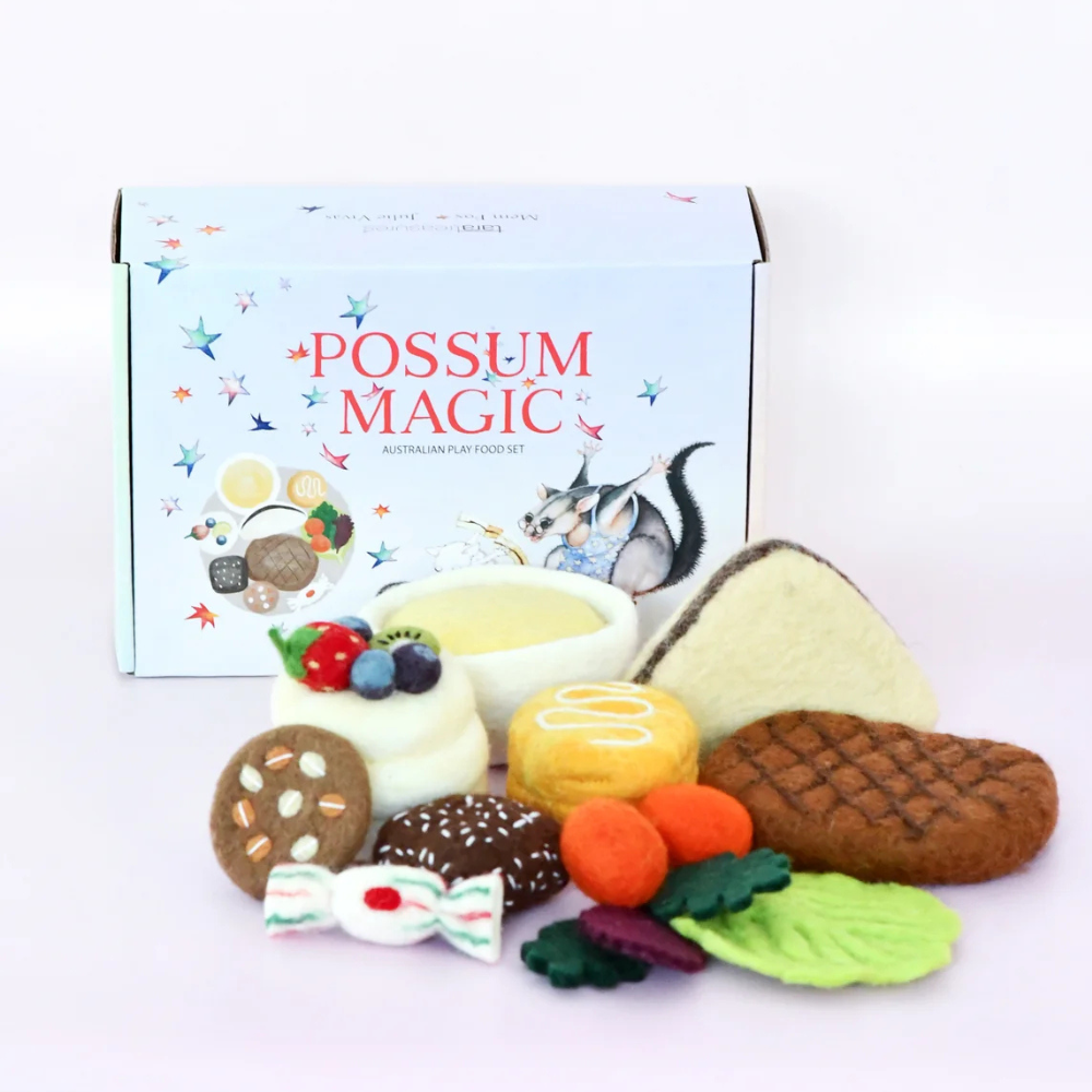 Tara Treasure | 羊毛氈手工玩具-Possum Magic 澳洲玩具食物