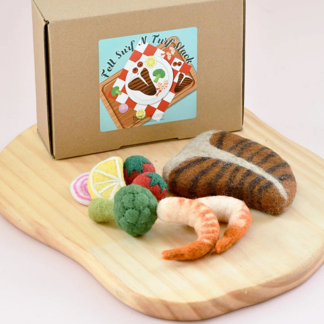 Tara Treasure | 羊毛氈手工玩具-海陸特餐