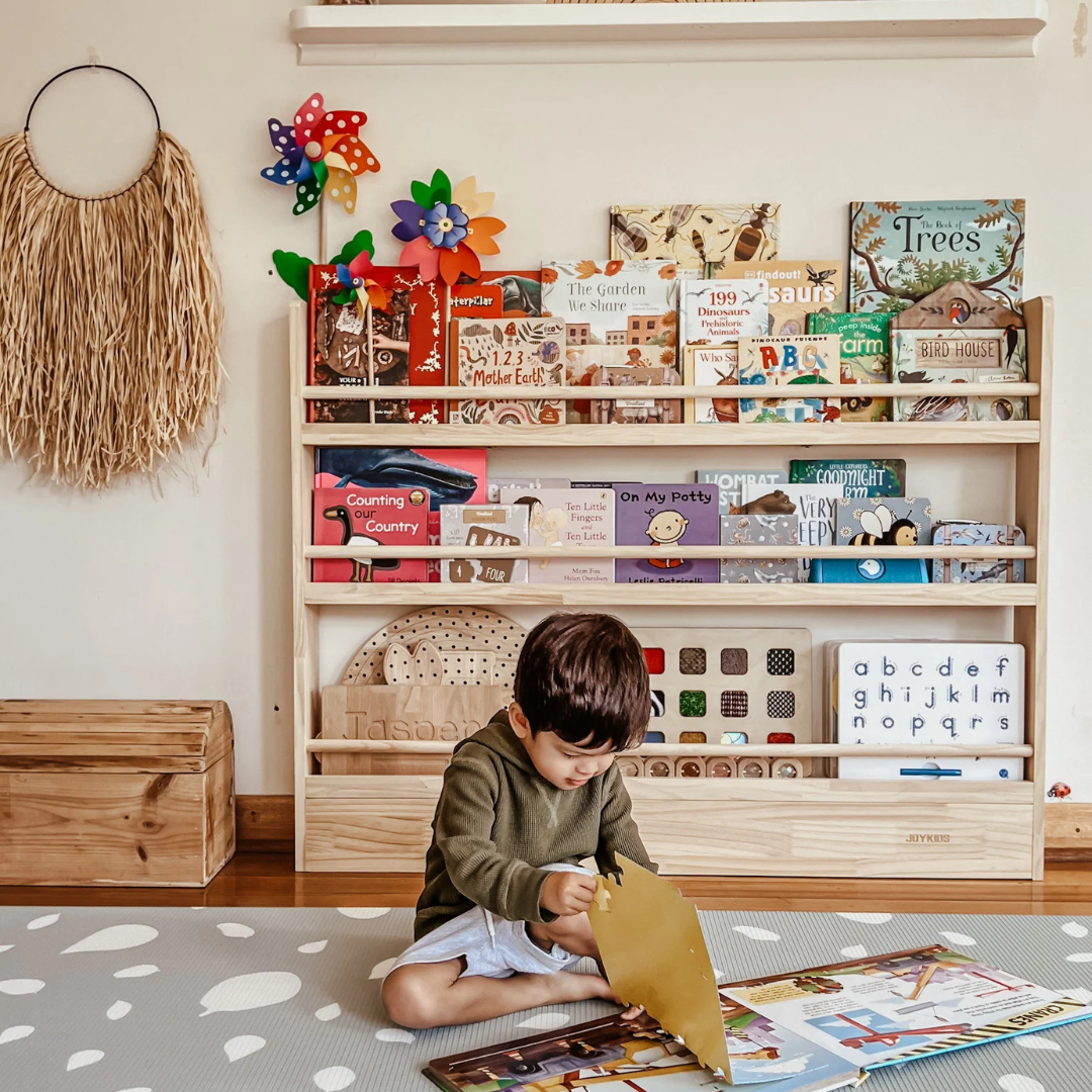 Joykids｜3層展示型繪本收納架