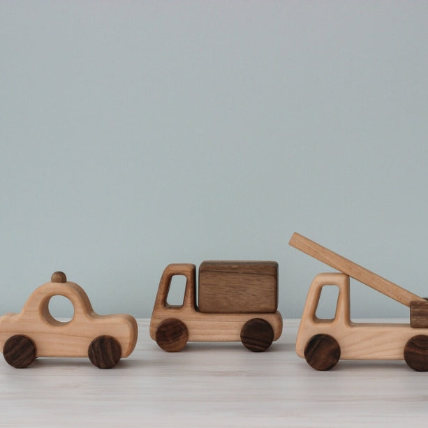 DKwoodentoysUA | 車車木玩-交通工具7件組