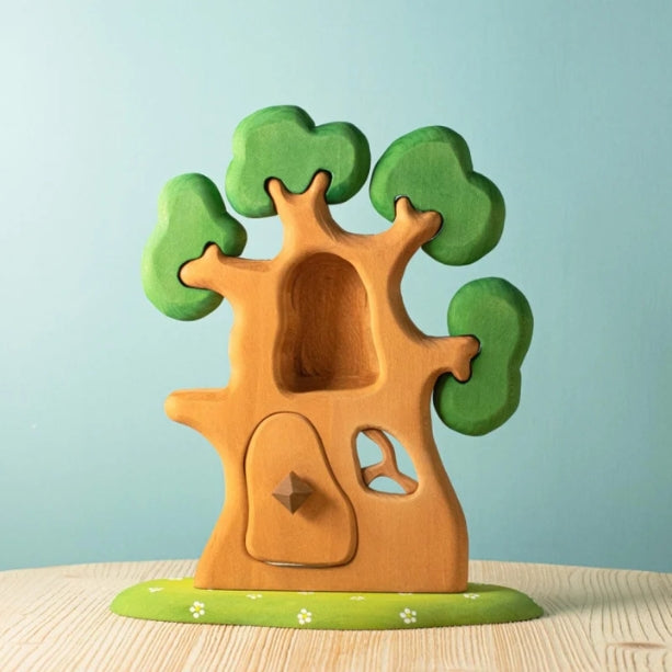 Bumbu Toys | 羅馬尼亞場景與動物木玩- 古老的橡樹