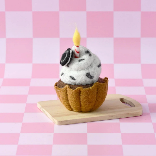 Tara Treasure | 羊毛氈手工玩具－Oreo 杯子蛋糕
