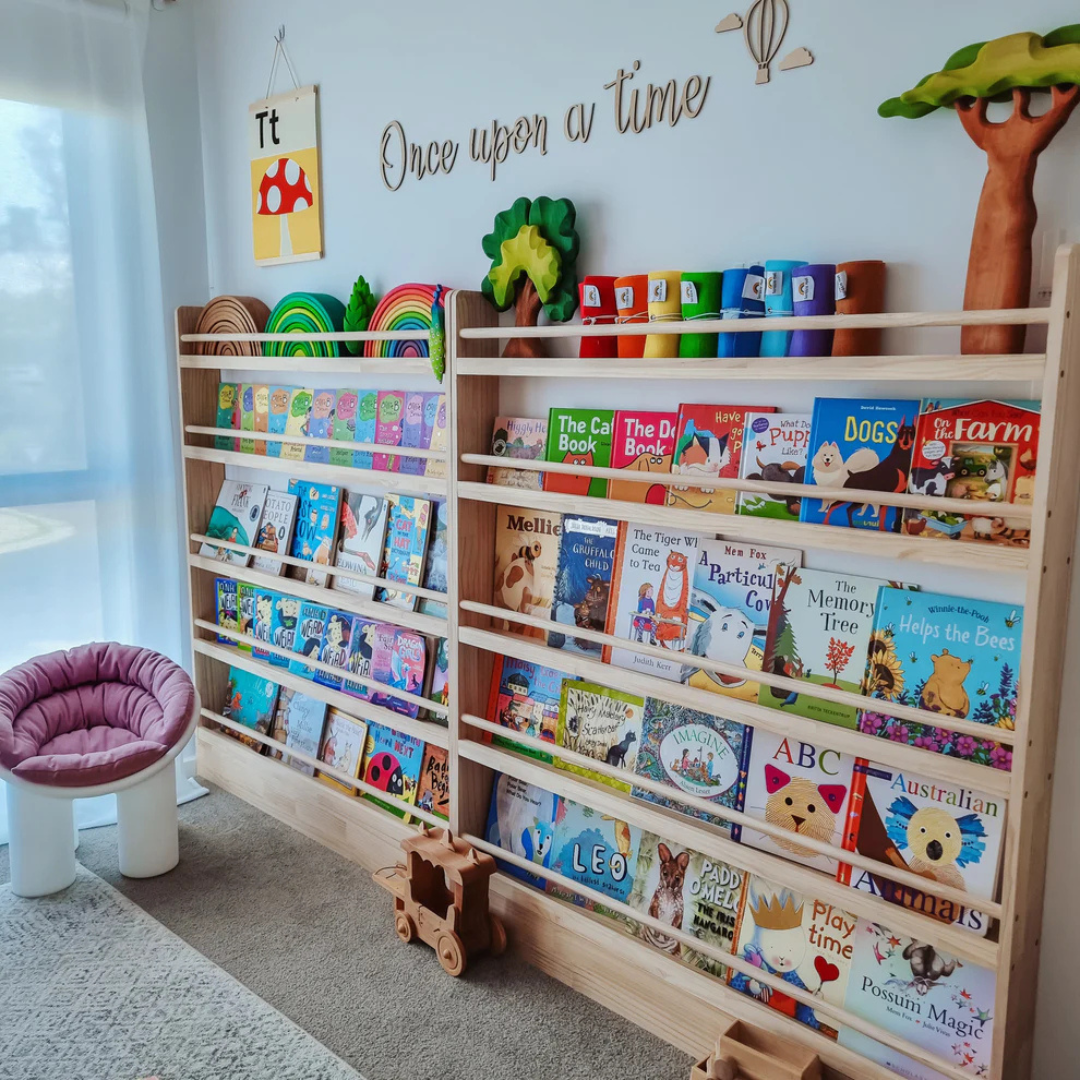 Joykids｜5層展示型繪本收納架-120公分寬