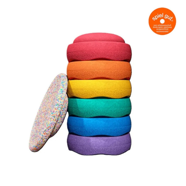 Stapelstein | 馬卡龍堆疊平衡套組-Rainbow Classic-彩虹