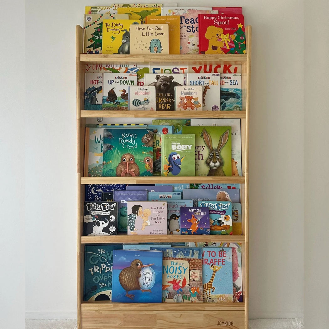 Joykids｜5層展示型繪本收納架-80公分寬