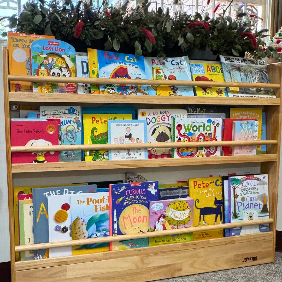 Joykids｜3層展示型繪本收納架