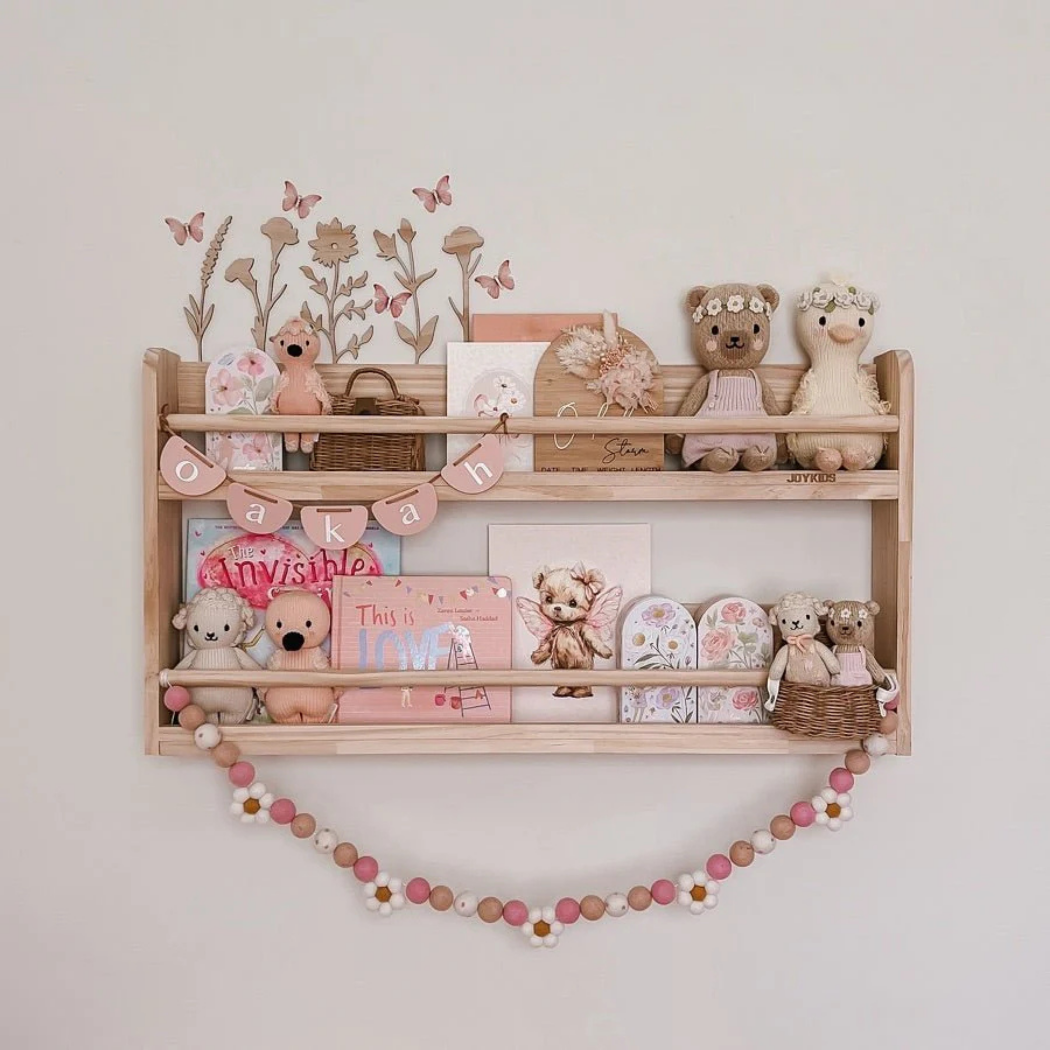 Joykids｜2層展示型壁掛收納架