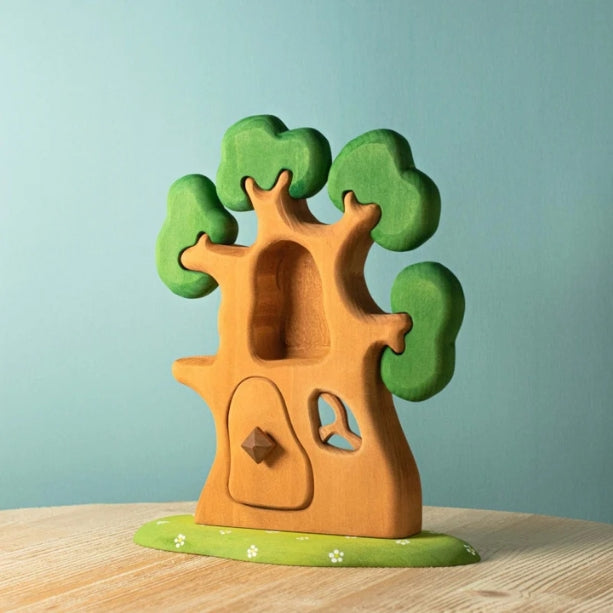Bumbu Toys | 羅馬尼亞場景與動物木玩- 古老的橡樹