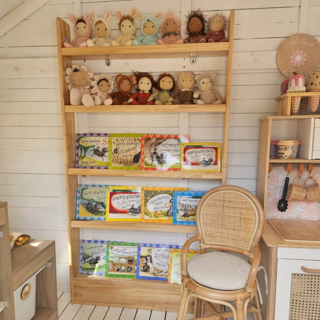 Joykids｜5層展示型繪本收納架-80公分寬