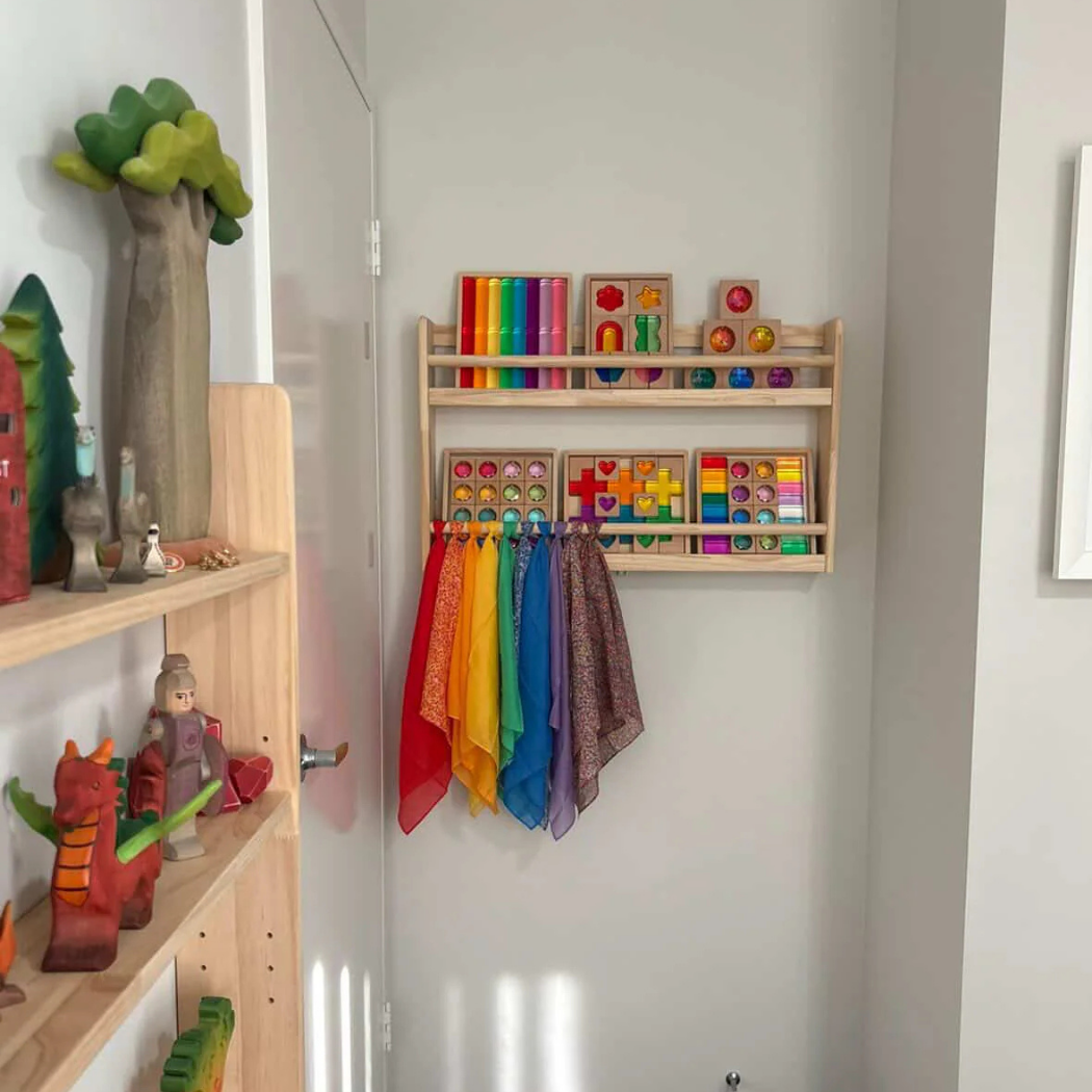 Joykids｜2層展示型壁掛收納架
