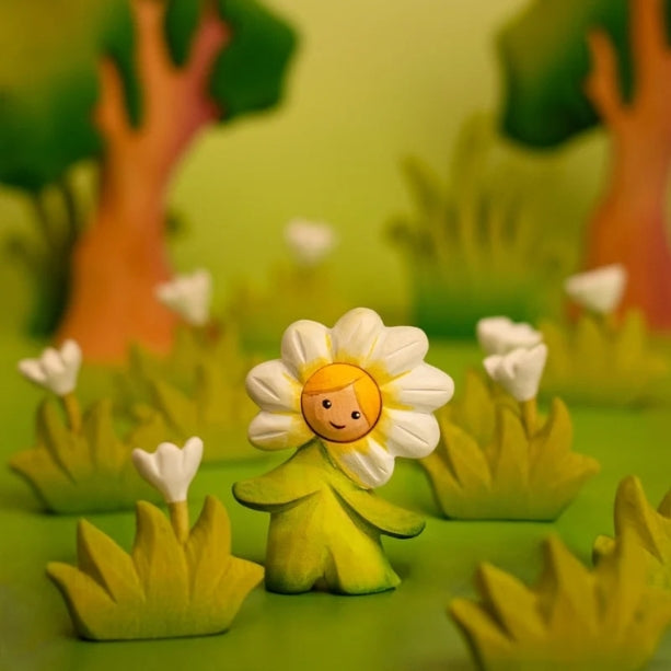 Bumbu Toys | 羅馬尼亞場景與動物木玩- 花仙子