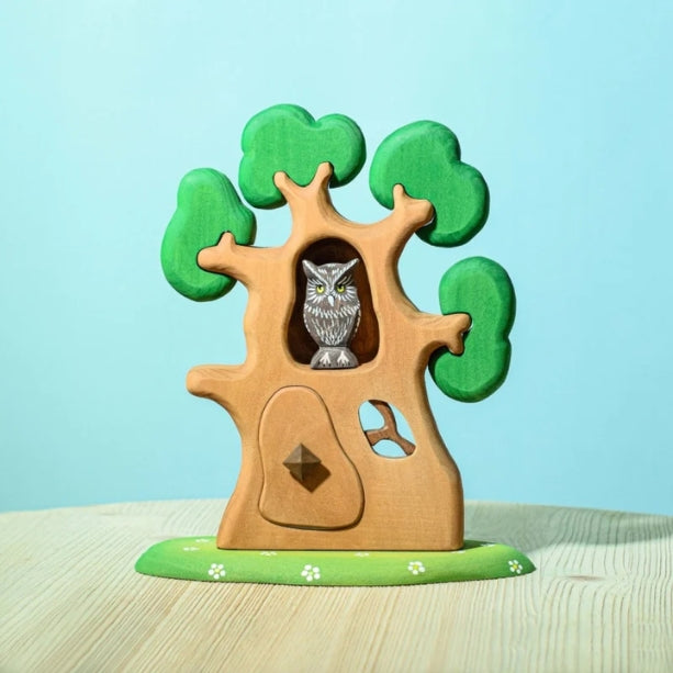Bumbu Toys | 羅馬尼亞場景與動物木玩- 古老的橡樹