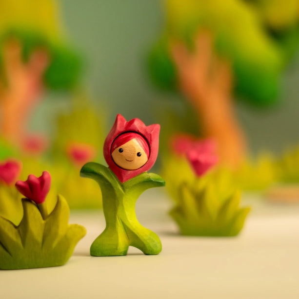 Bumbu Toys | 羅馬尼亞場景與動物木玩- 花仙子