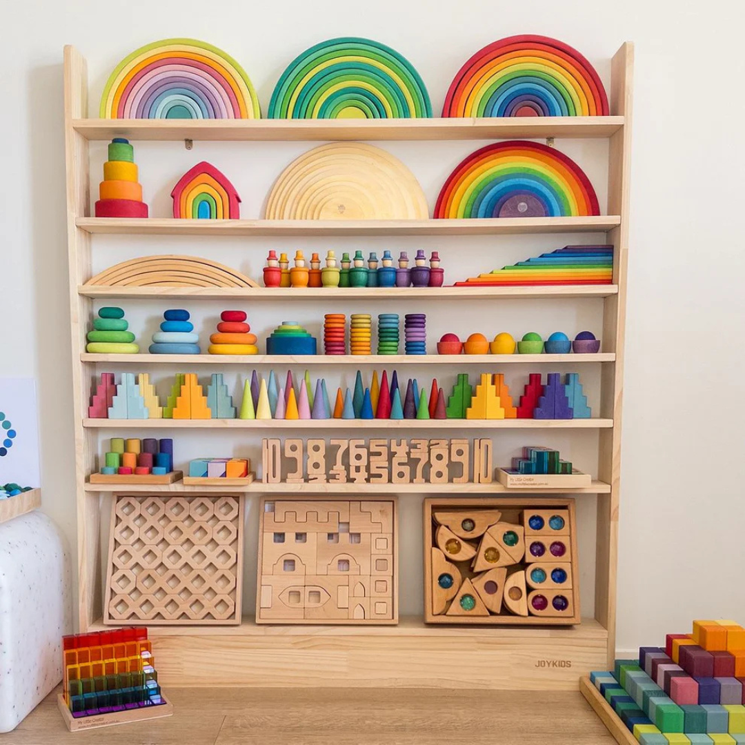 Joykids｜7層展示型玩具收納架