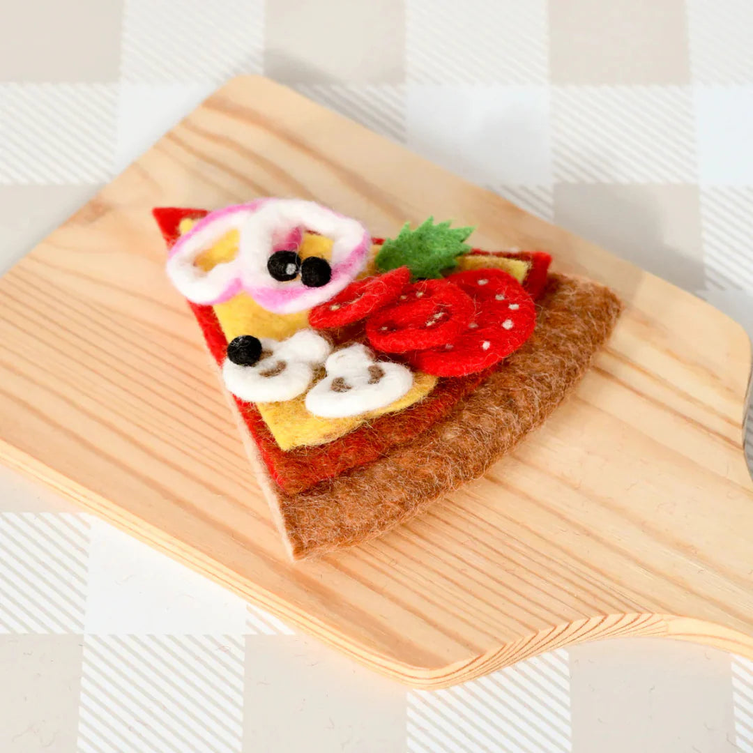Tara Treasure | 羊毛氈手工玩具-6種綜合口味Pizza